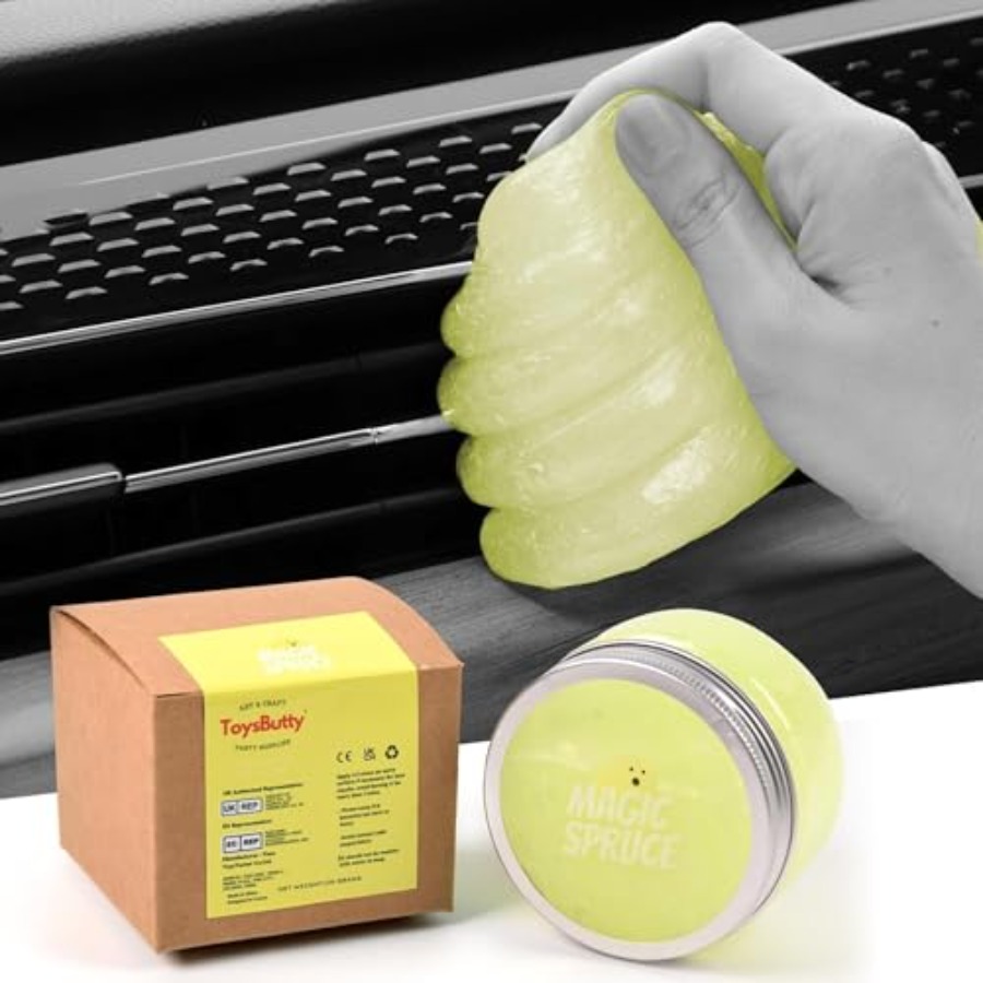Interior Detailing Kit - MAGIC SPRUCE Car Cleaning Gel Kit