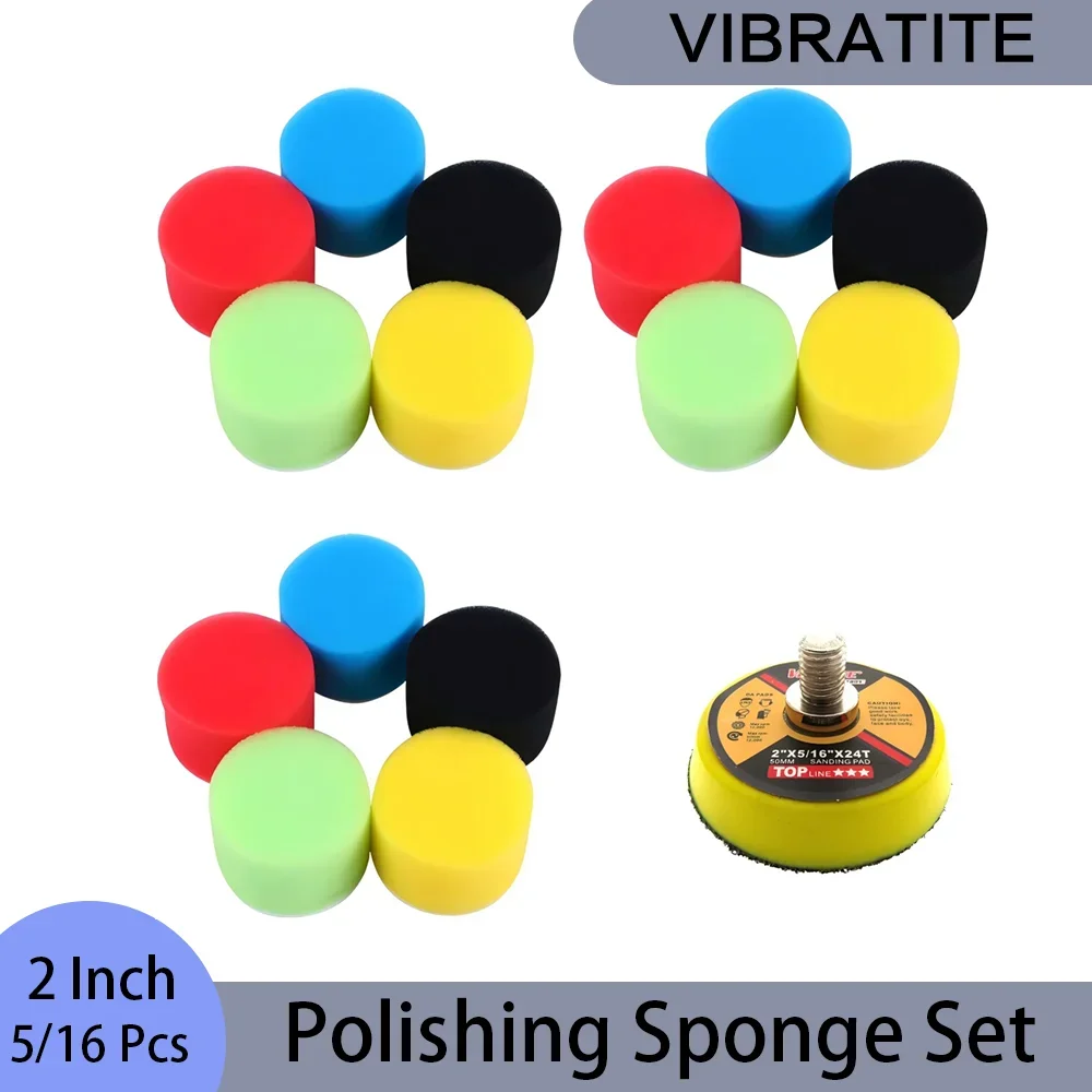 5/16 Pcs 2 Inch Polishing Spon – Polish Pad Set Buffer recenzja i cena
