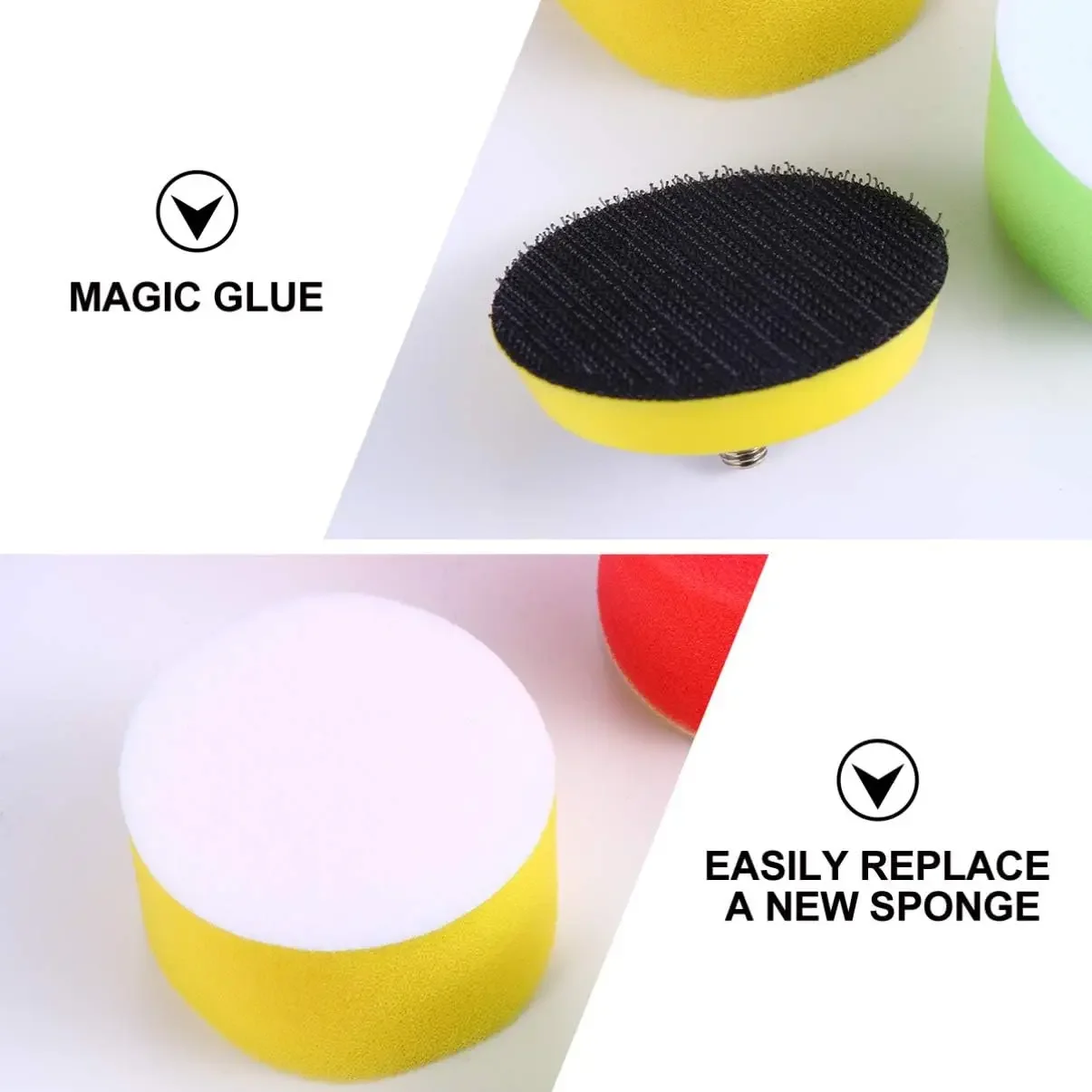 5/16 Pcs 2 Inch Polishing Spon – Polish Pad Set Buffer recenzja i cena