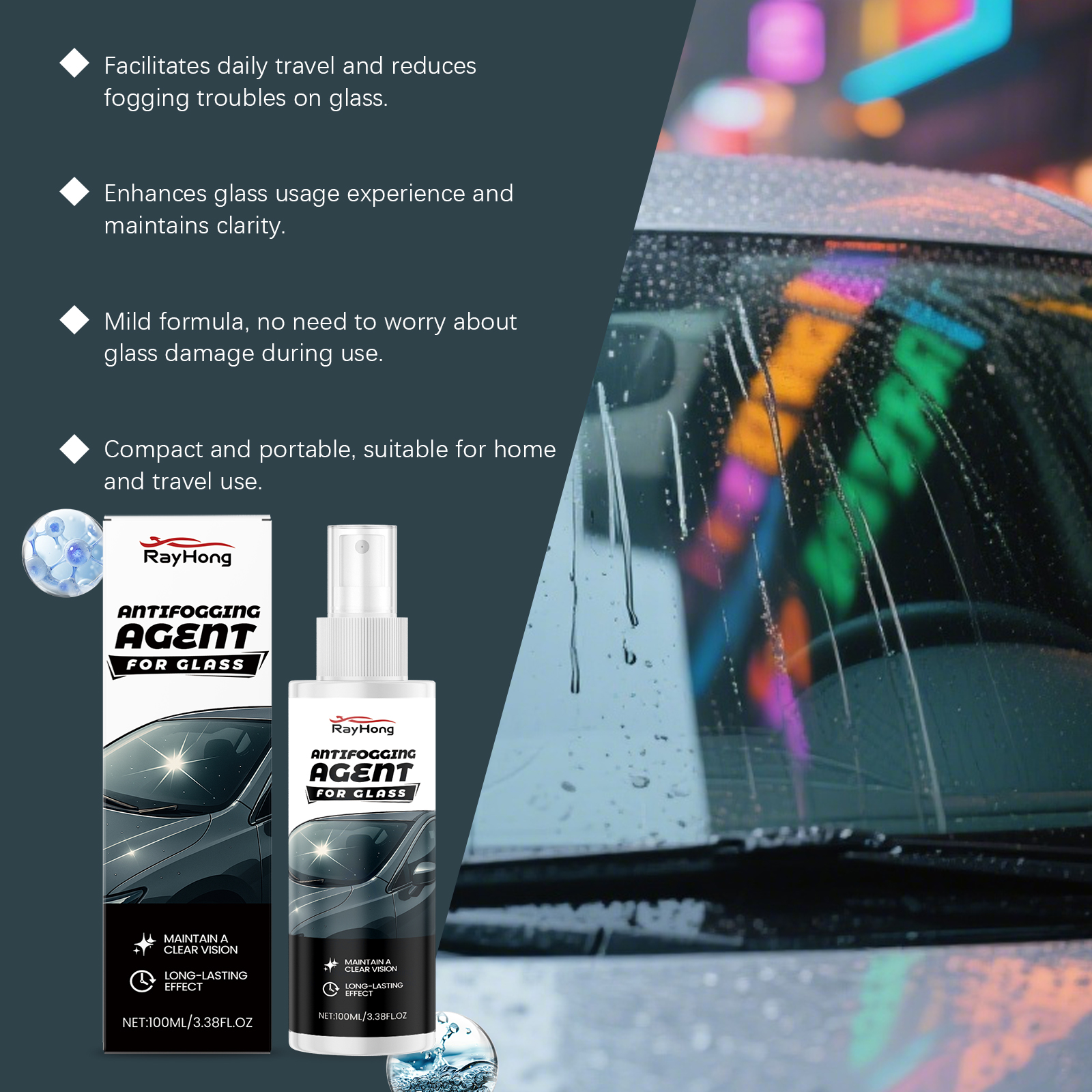 Cars Glass Anti-Rain Spray Aut – Car Shampoo Ph recenzja i cena