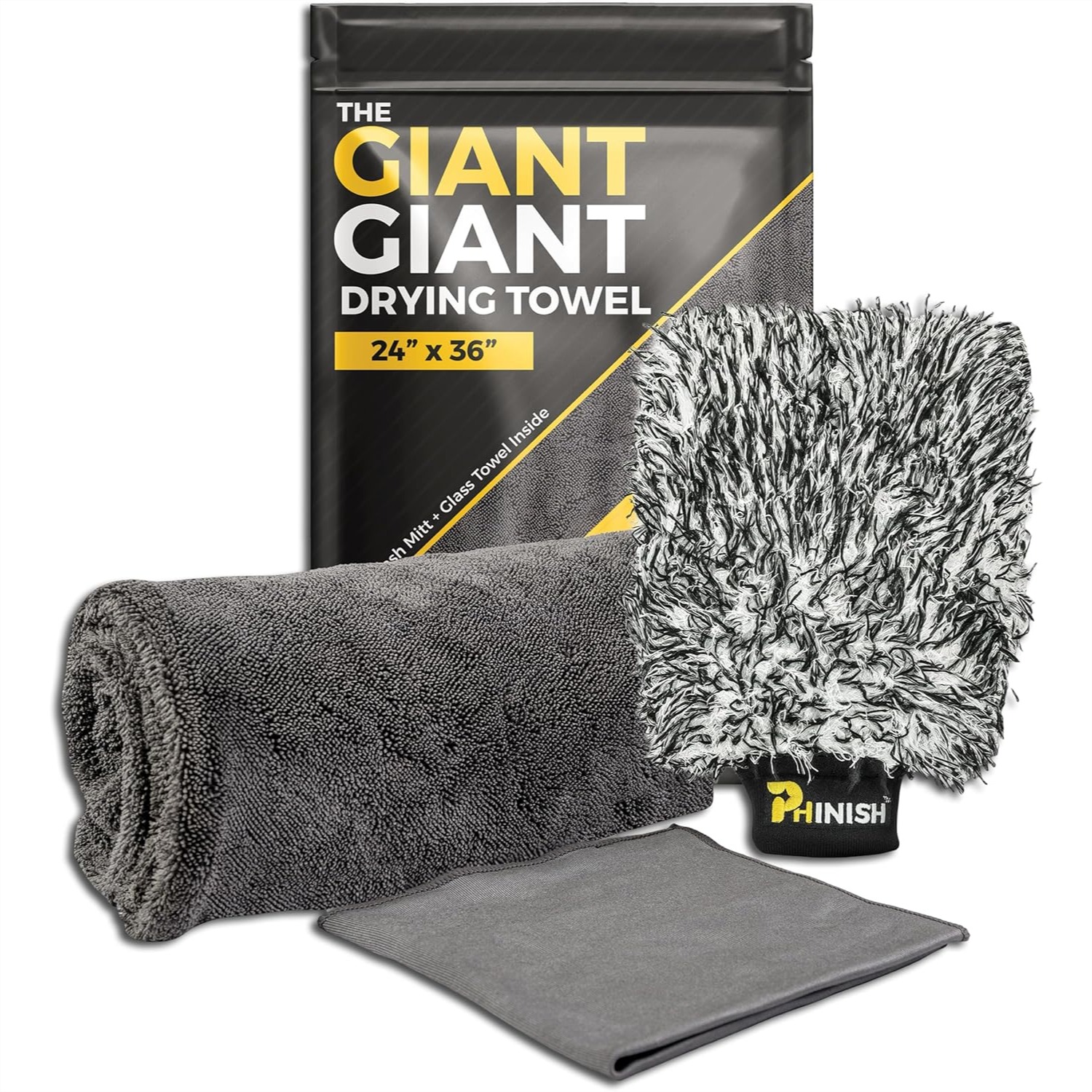 24x36 Car Drying Towel 1200 GS – Microfiber Towel Detailing recenzja i cena