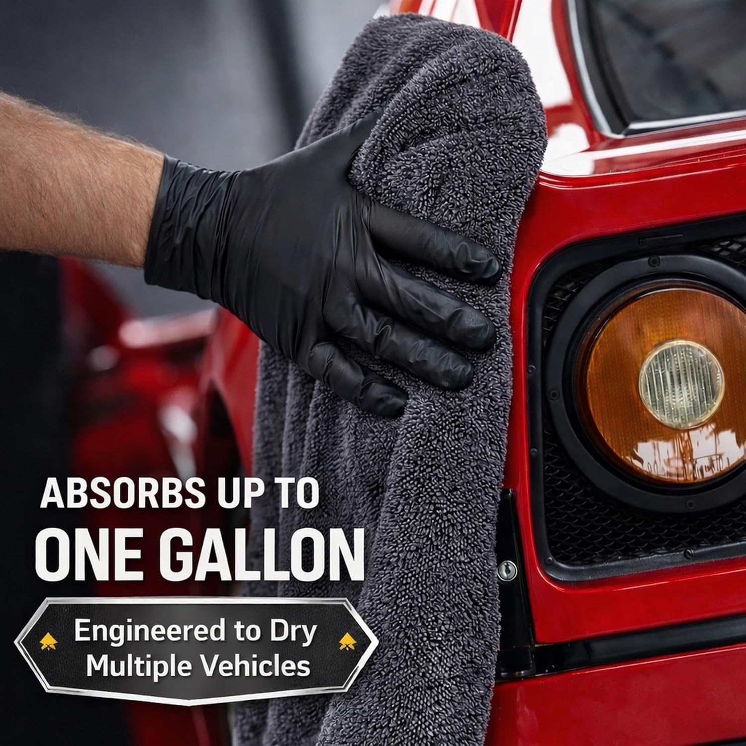 24x36 Car Drying Towel 1200 GS – Microfiber Towel Detailing recenzja i cena