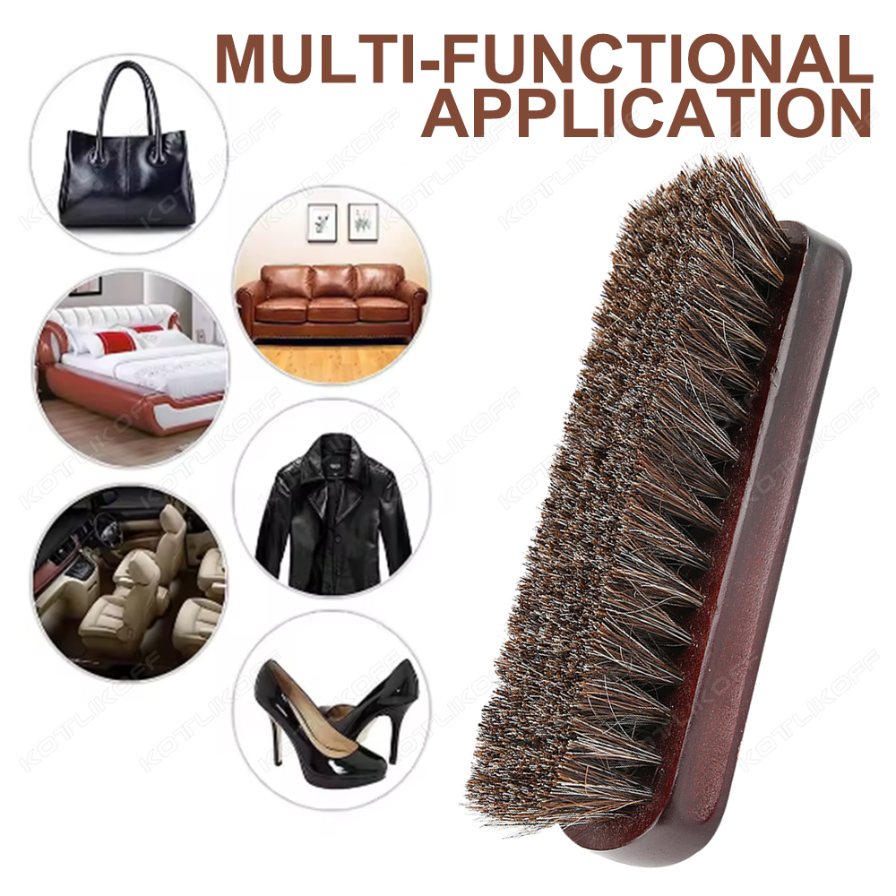 Premium Horsehair Shoe Brush F – Dirt Brush Interior recenzja i cena