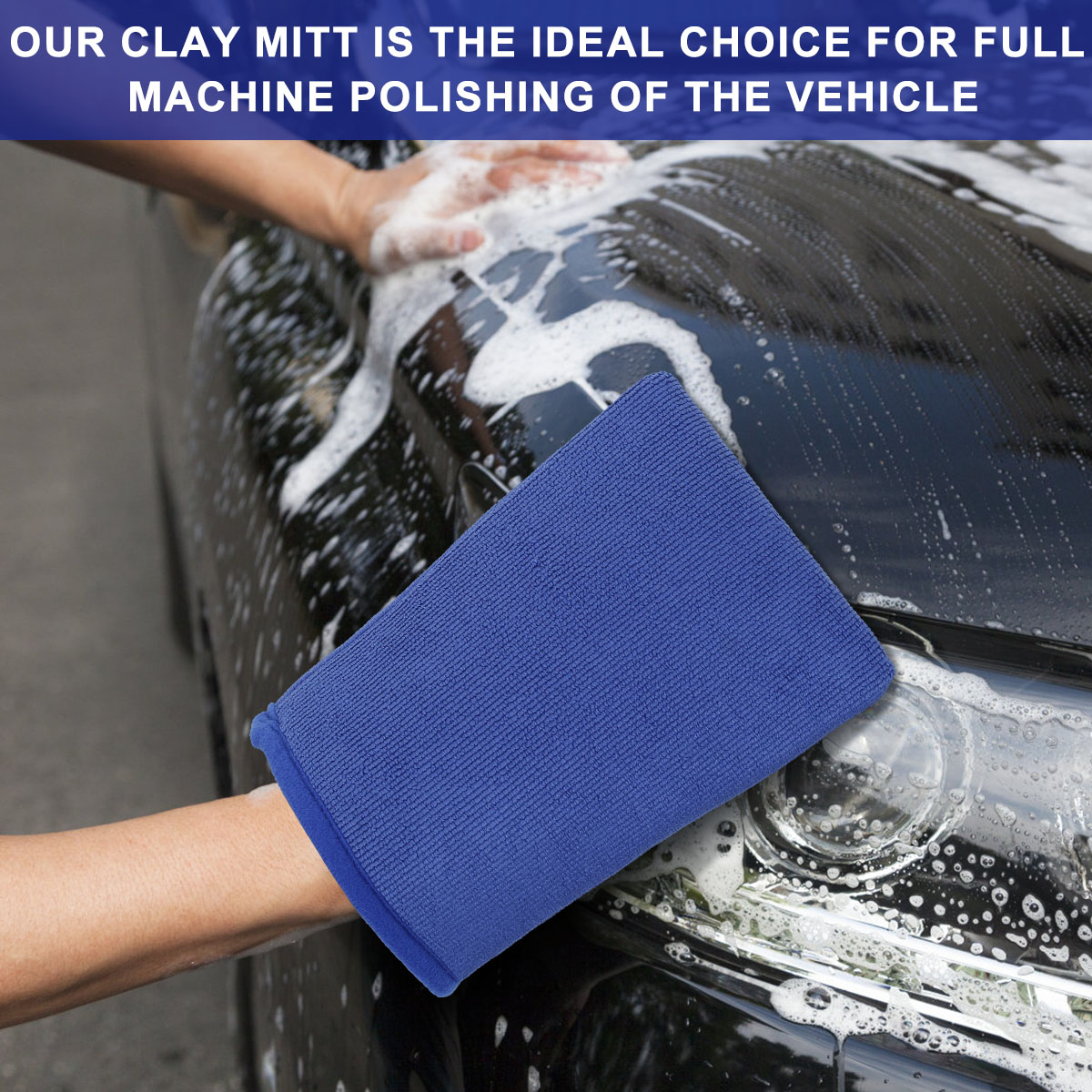 Magic Clay Bar Washing Gloves  – Clay Bar Lubricant recenzja i cena