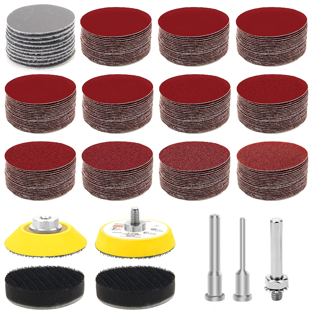 2 Inch Red Sandpaper Set 247 P – Polish Pad Set Buffer recenzja i cena