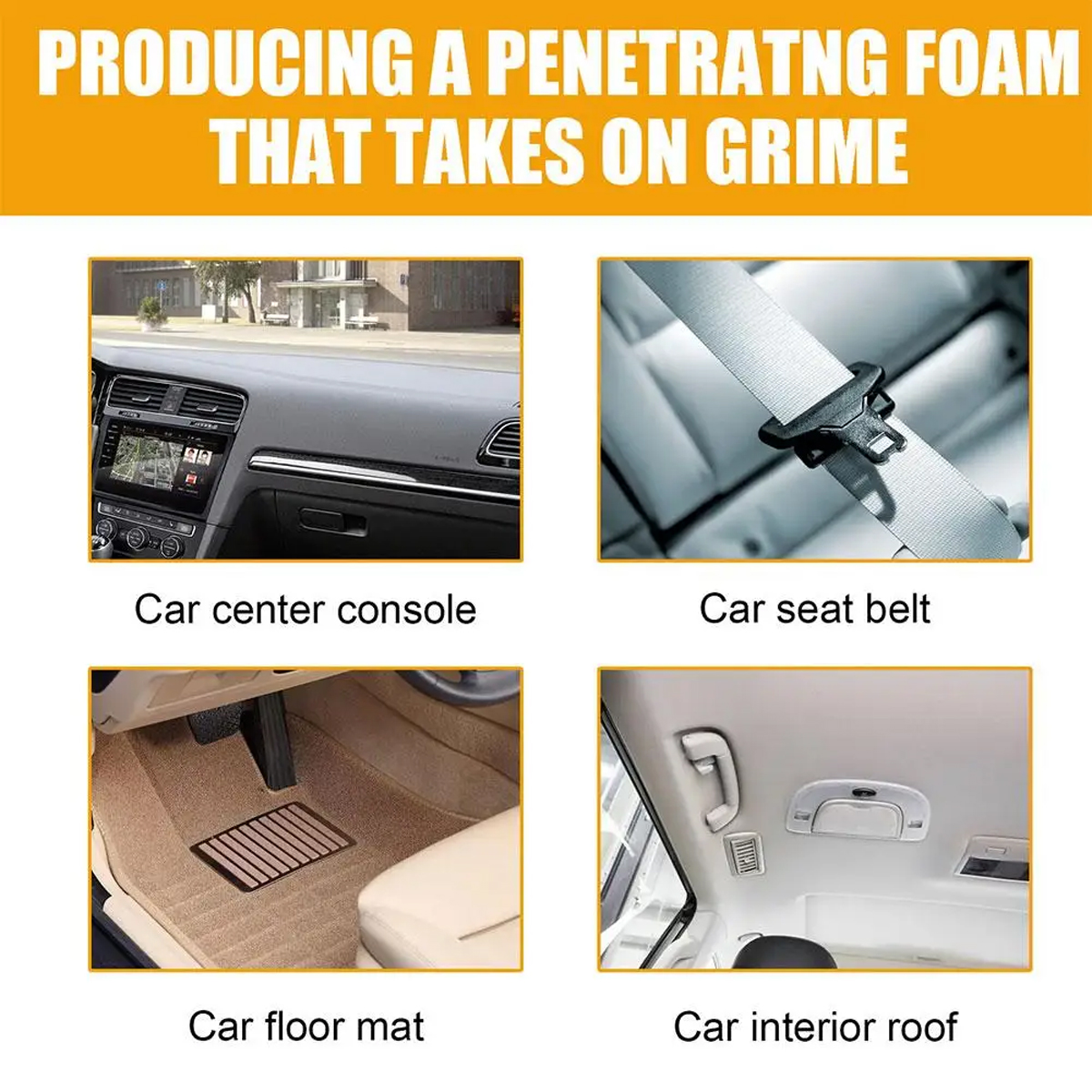 Car Foam Cleaner Neutral PH fo – Seat Cleaner Fabric recenzja i cena