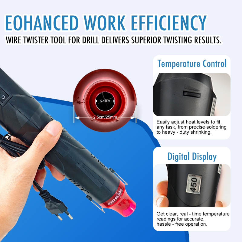 220V Hot Air Gun Soldering Tem – Dryer Car Blower recenzja i cena