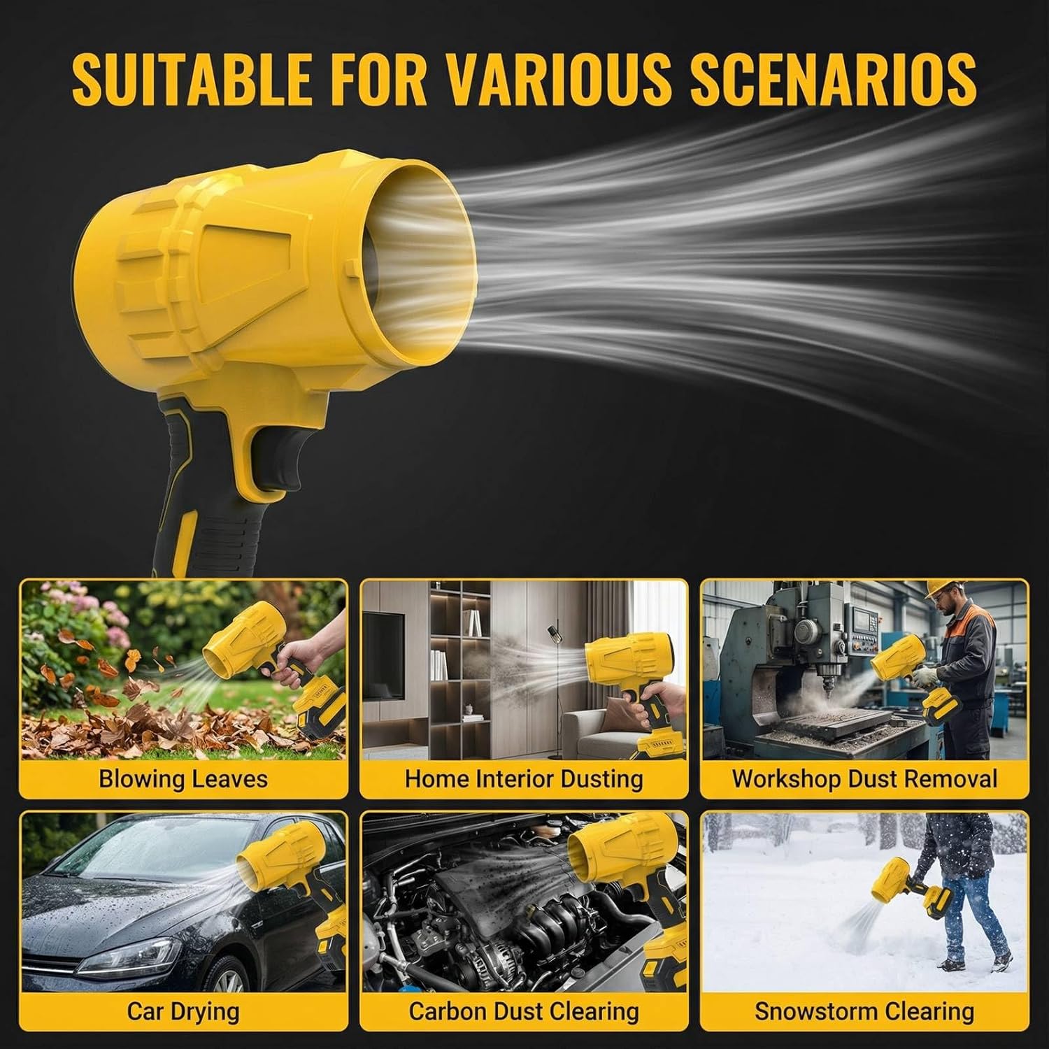 Wireless blower brushless turb – Dryer Car Blower recenzja i cena