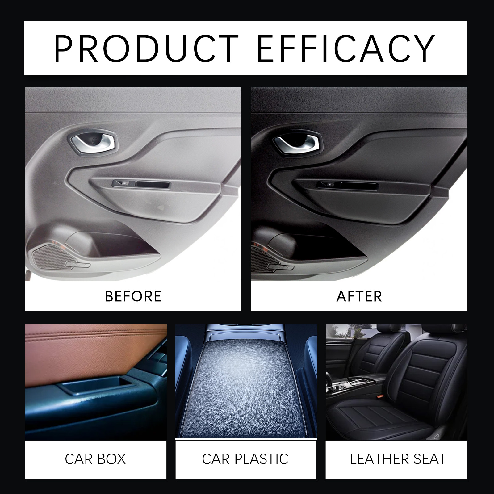 100ml Auto Interior Polish Car – Leather Cleaner Interior recenzja i cena