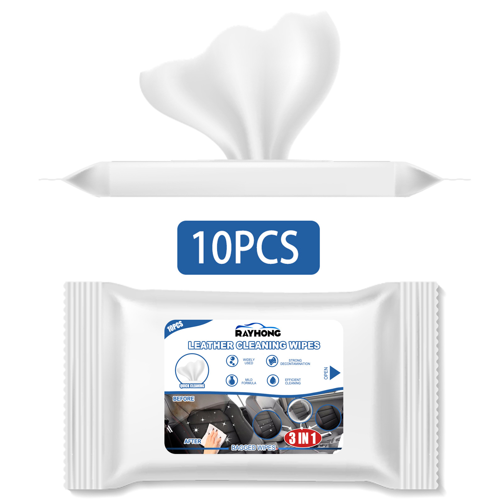 Car Leather Cleaning Wipes, Se – Dirt Brush Interior recenzja i cena