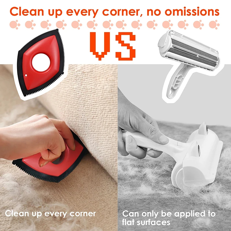 4 Modes Pet Hair Remover Comb  – Seat Cleaner Fabric recenzja i cena