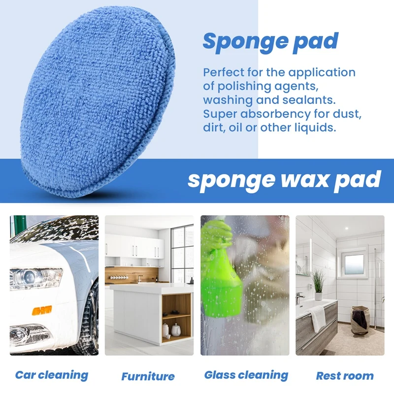 5Inch Microfiber Wax Applicato – Wax Applicator Pad recenzja i cena