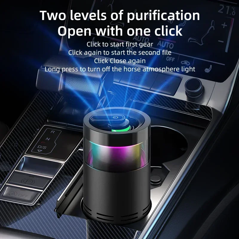 Mini Air Purifier with Aromath – Odor Eliminator Car recenzja i cena