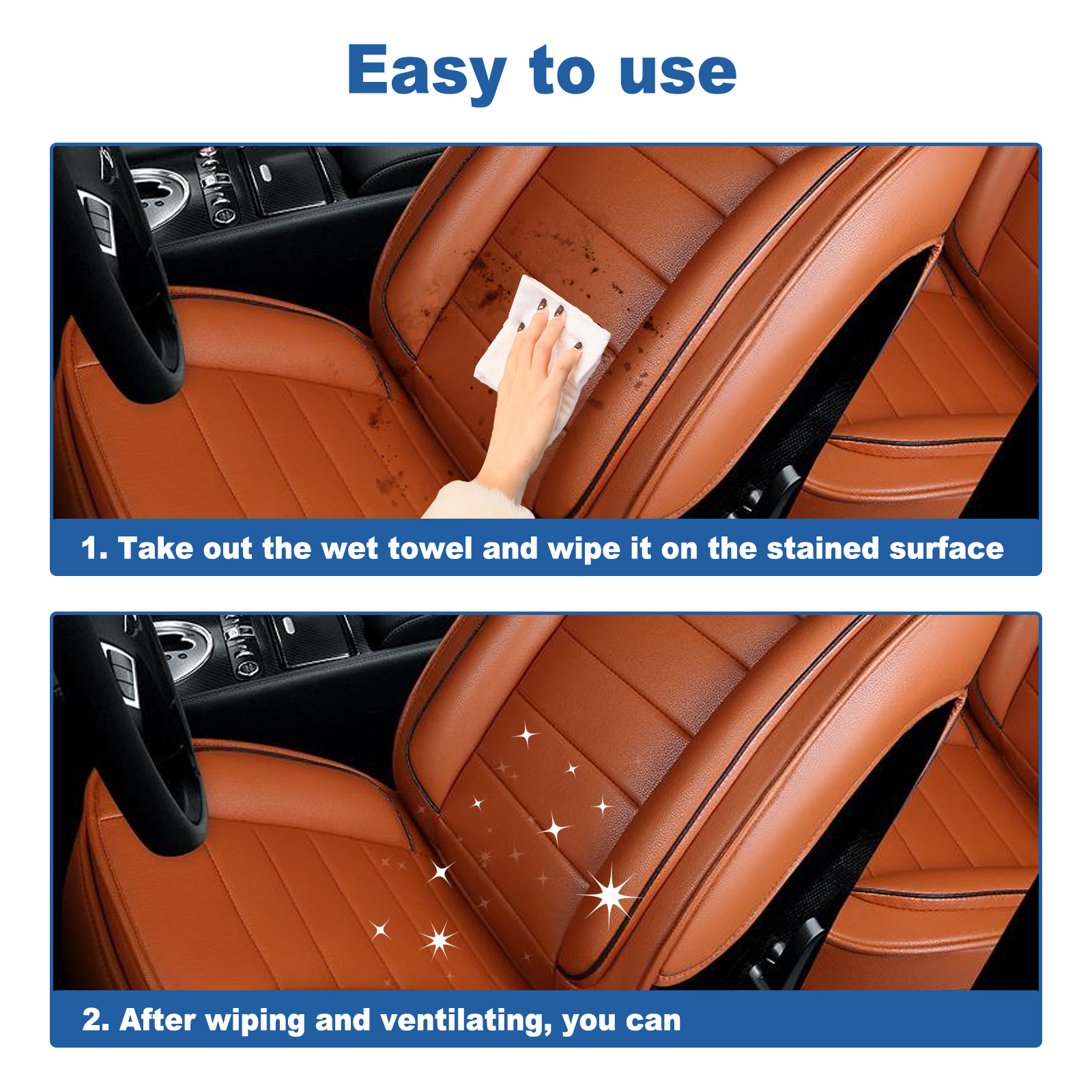 Rayhong Car Leather Cleaning W – Dirt Brush Interior recenzja i cena