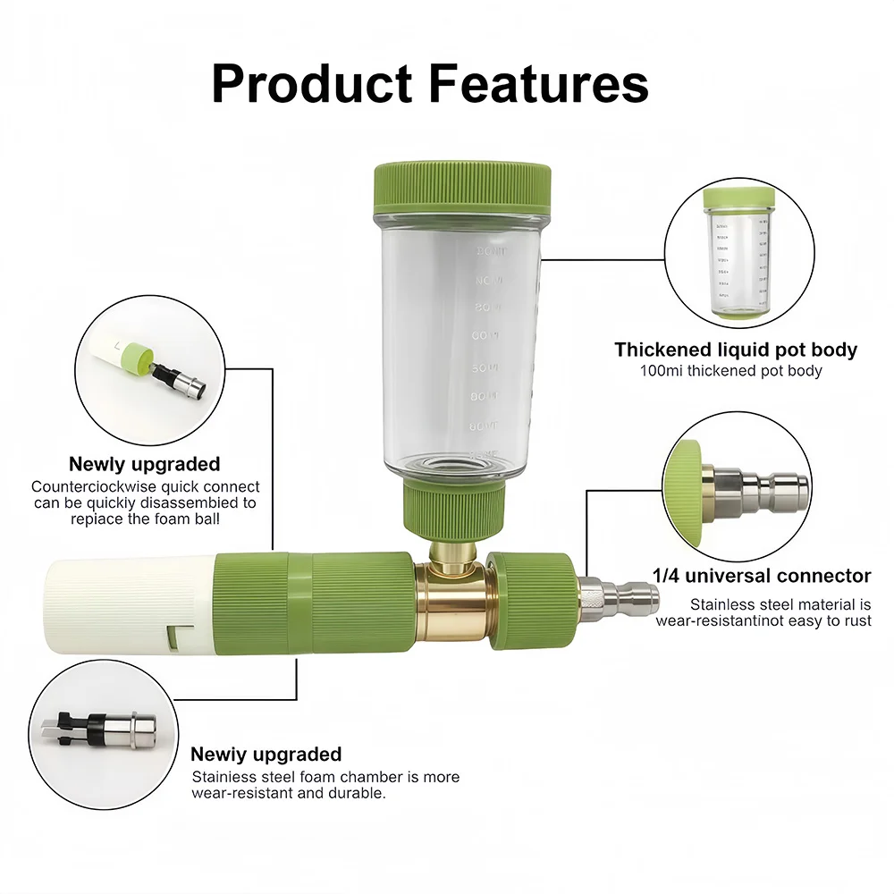 High Pressure Car Wash Foam Ca – Pressure Washer Foam Gun recenzja i cena