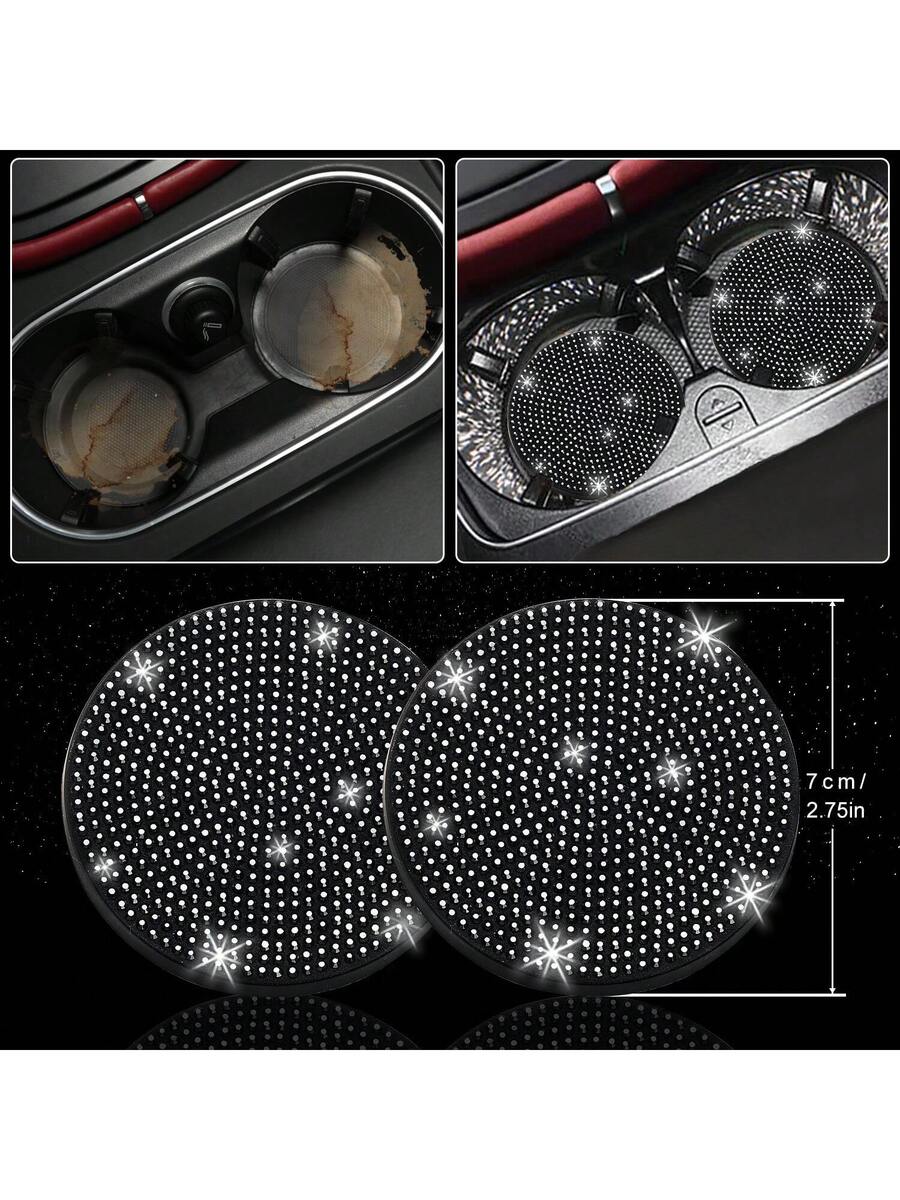 Bling Car Floor Mats Set With  – Dirt Brush Interior recenzja i cena