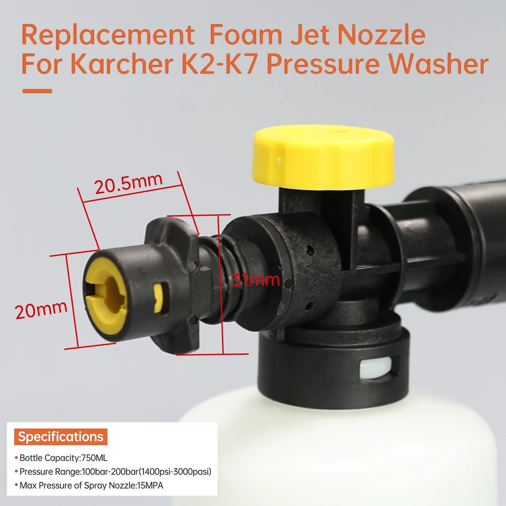 Foam Cannon for Karcher K2 K3  – Foam Cannon Car Wash recenzja i cena