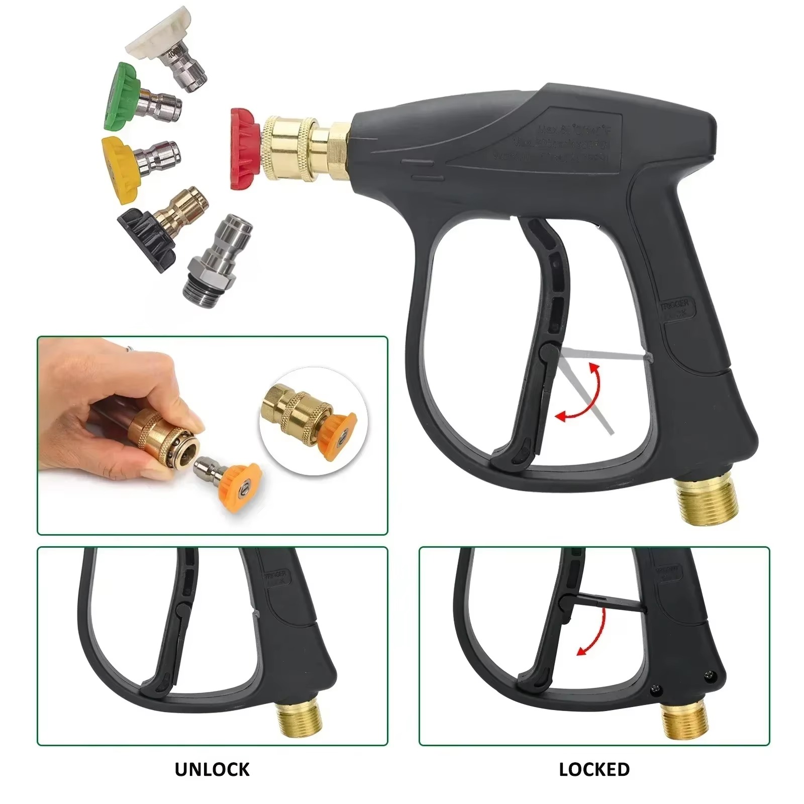 Snow Foam Cannon Lance Kit Com – Pressure Washer Foam Gun recenzja i cena