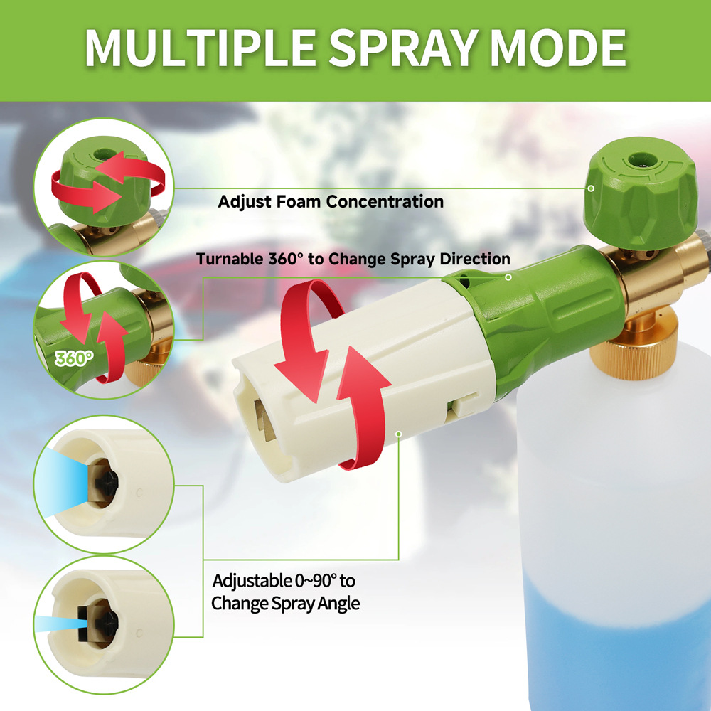 Aluminum Foam gun Lance Foam c – Foam Cannon Car Wash recenzja i cena