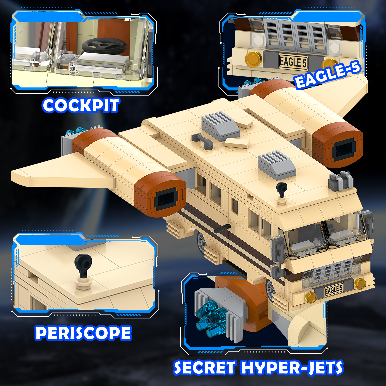 Space Balls Eagle 5 Building B – Interior Detailing Kit recenzja i cena
