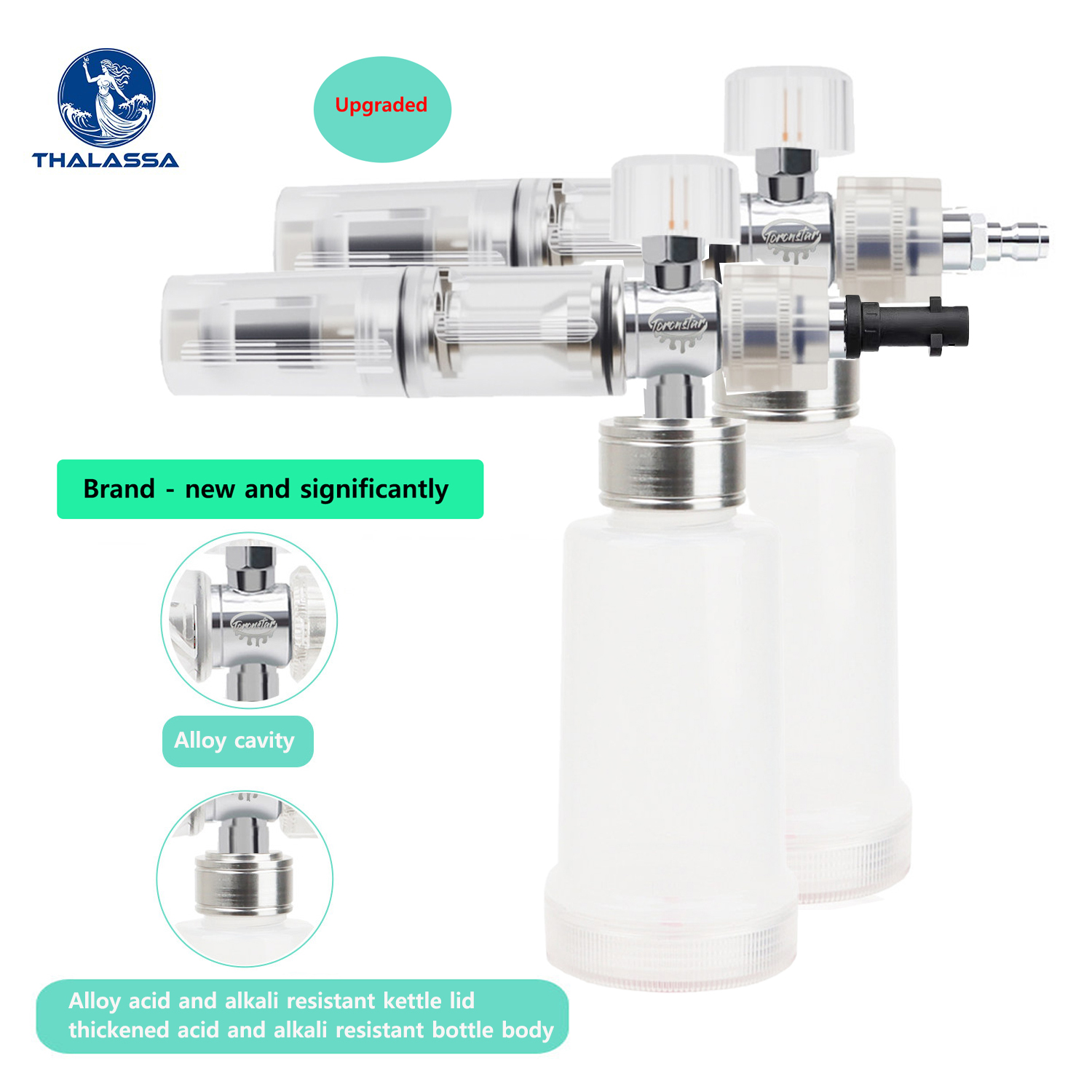 Foam Spray Gun Adjustable 100m – Pressure Washer Foam Gun recenzja i cena
