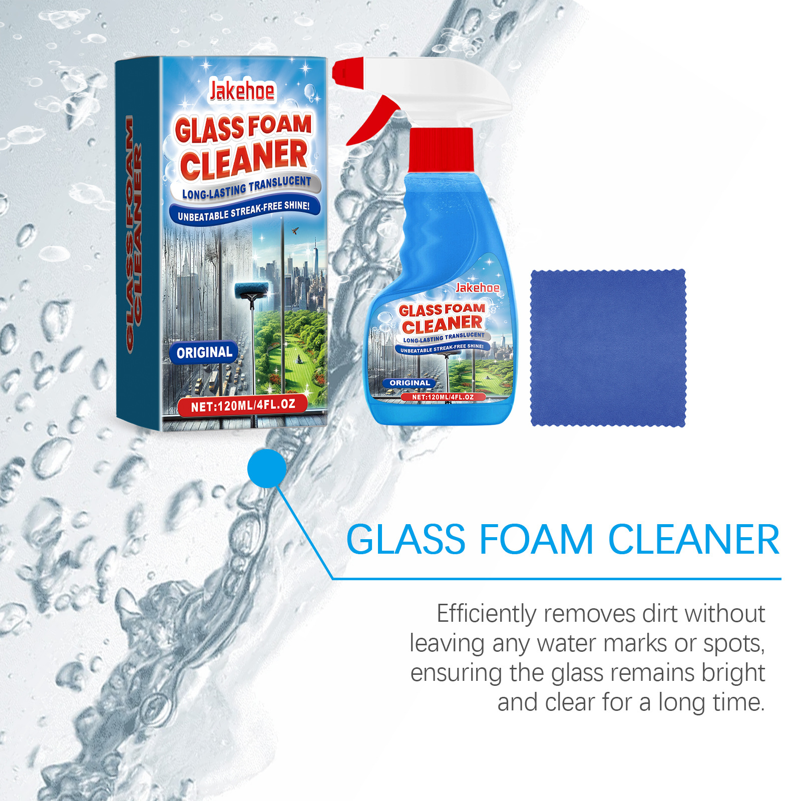 Foaming Glass Cleaner Spray St – Glass Cleaner Streak recenzja i cena