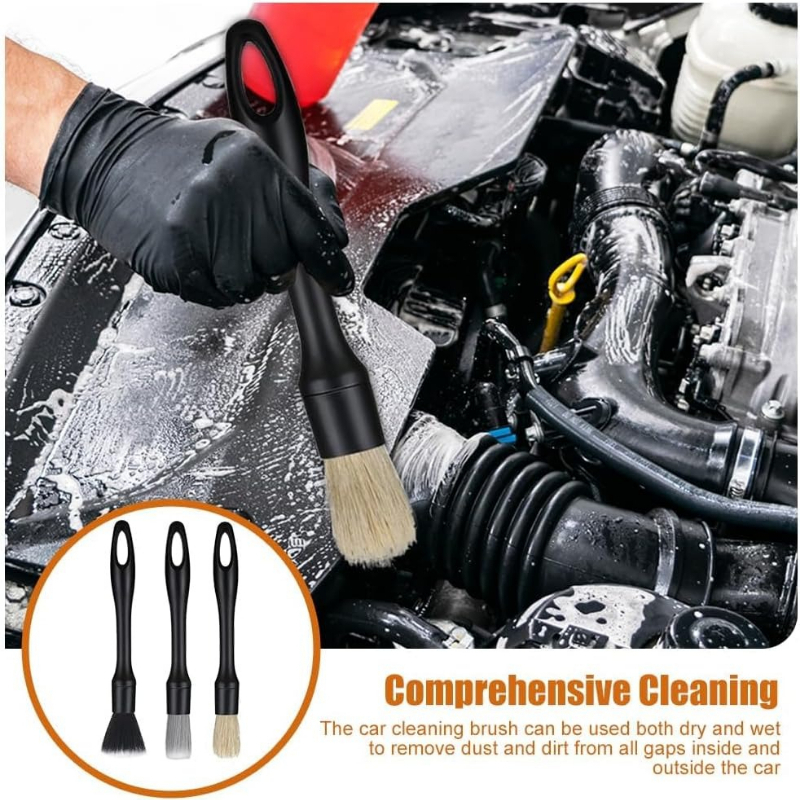 5pcs Automotive Detail Brush K – Interior Detailing Kit recenzja i cena
