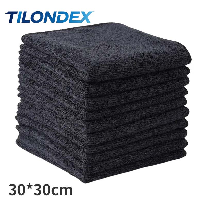 TILONDEX 1/3PCS Black Microfib – Microfiber Towel Detailing recenzja i cena
