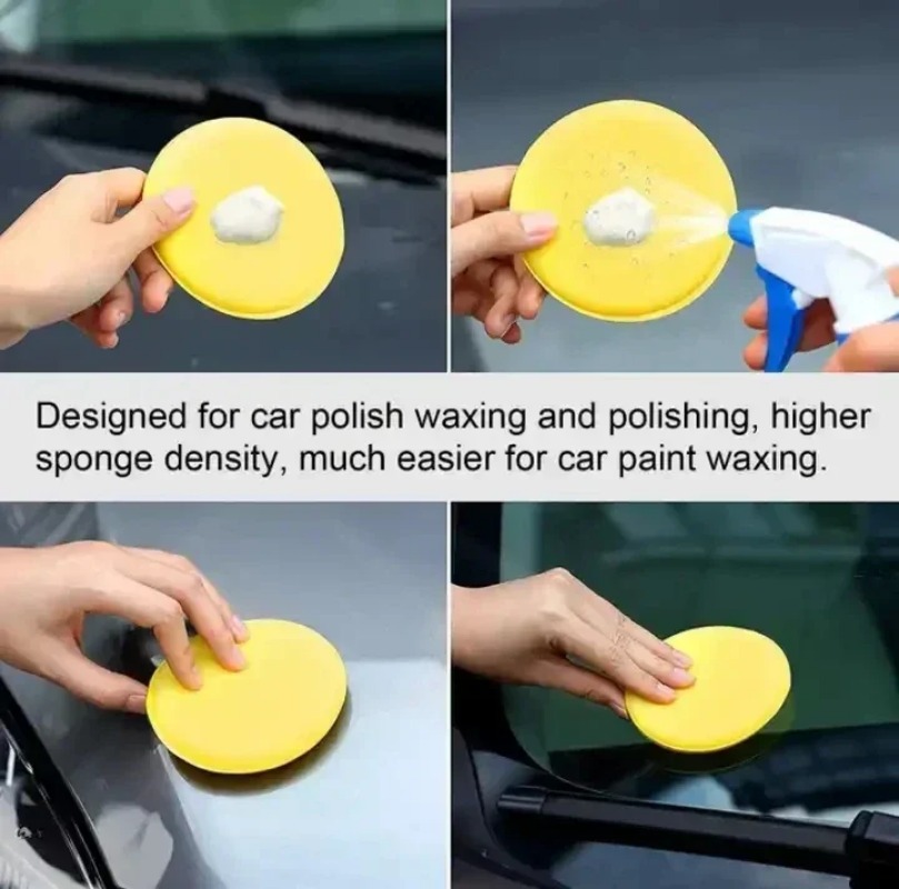 6PCS Car Care Foam Wax Applica – Wax Applicator Pad recenzja i cena