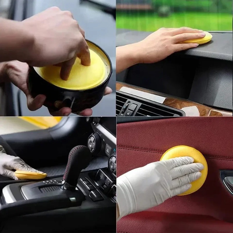 6PCS Car Care Foam Wax Applica – Wax Applicator Pad recenzja i cena