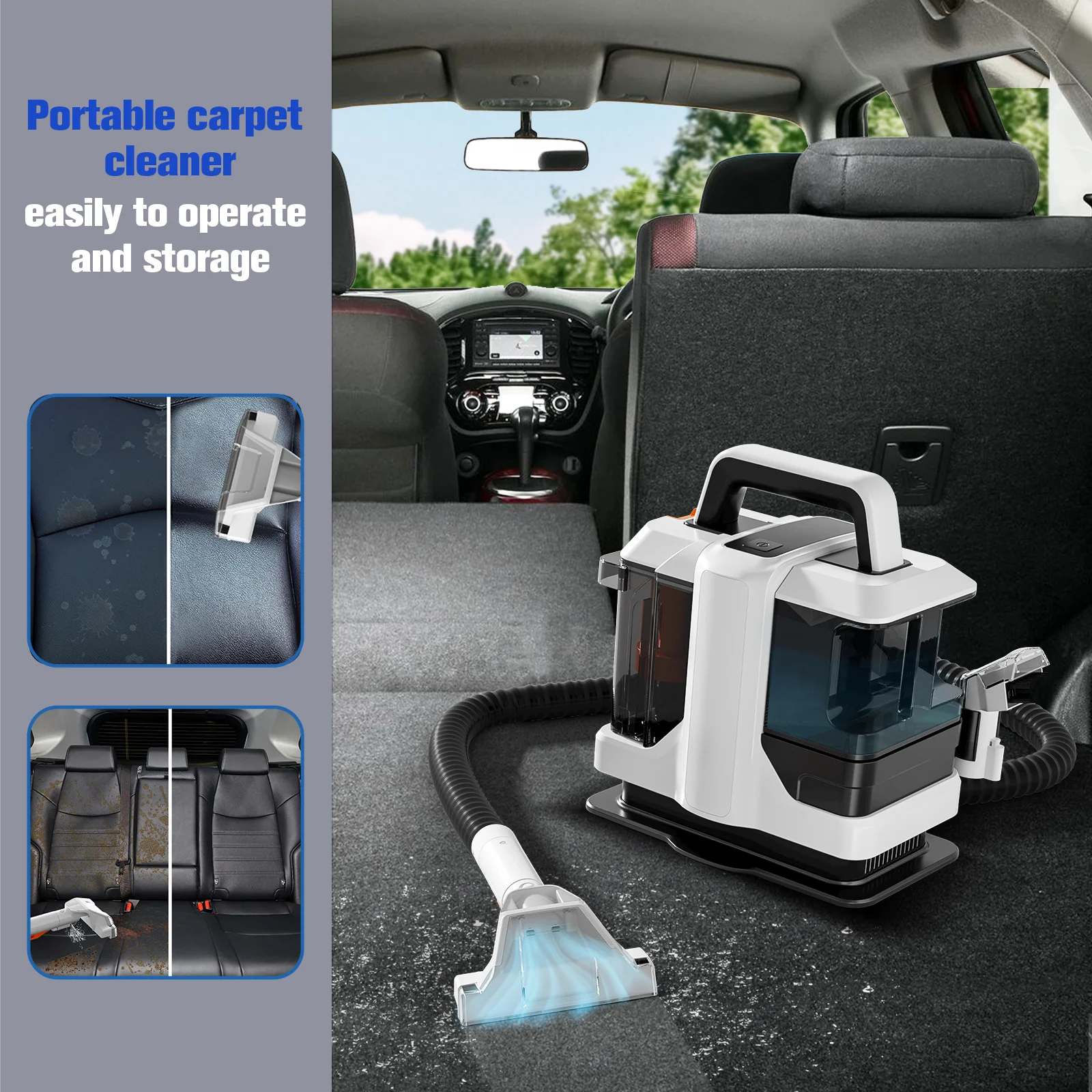 Latest Portable Home Appliance – Seat Cleaner Fabric recenzja i cena