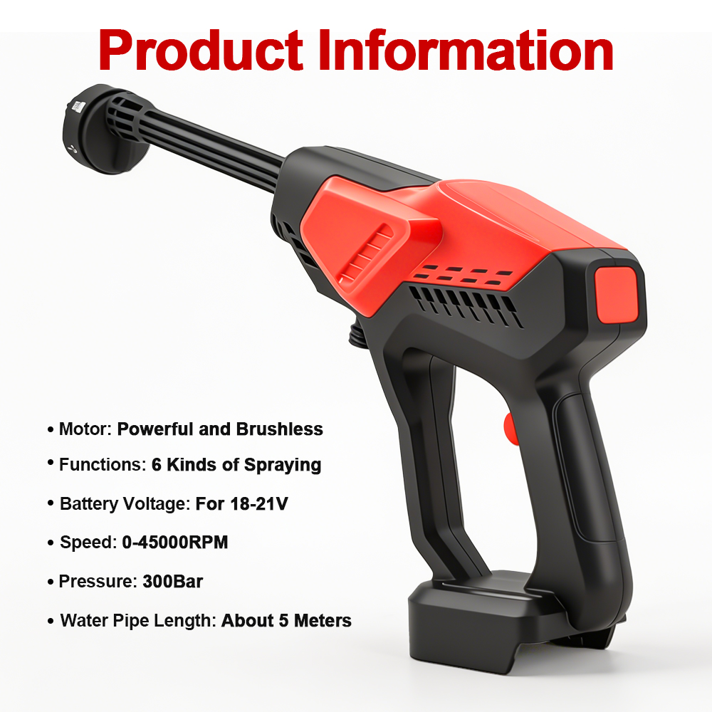 300Bar Brushless High Pressure – Car Shampoo Ph recenzja i cena