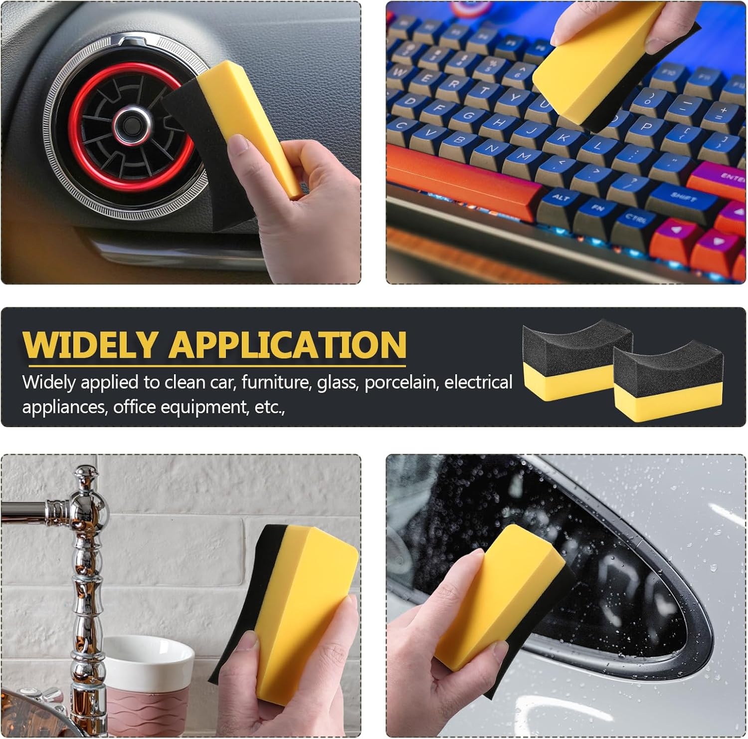 Auto Cleaning Sponge Brush Wax – Wax Applicator Pad recenzja i cena