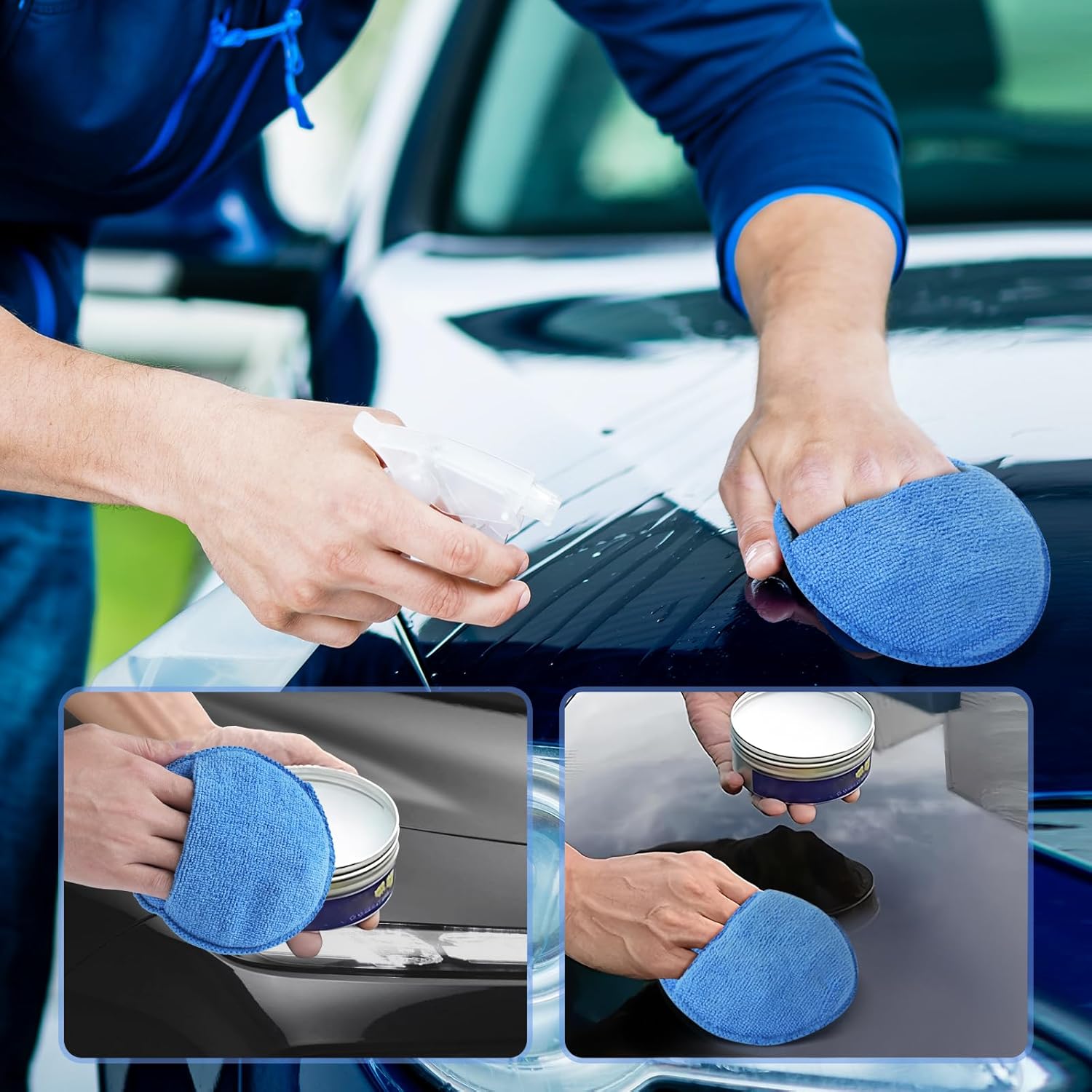 Auto Cleaning Sponge Brush Wax – Wax Applicator Pad recenzja i cena
