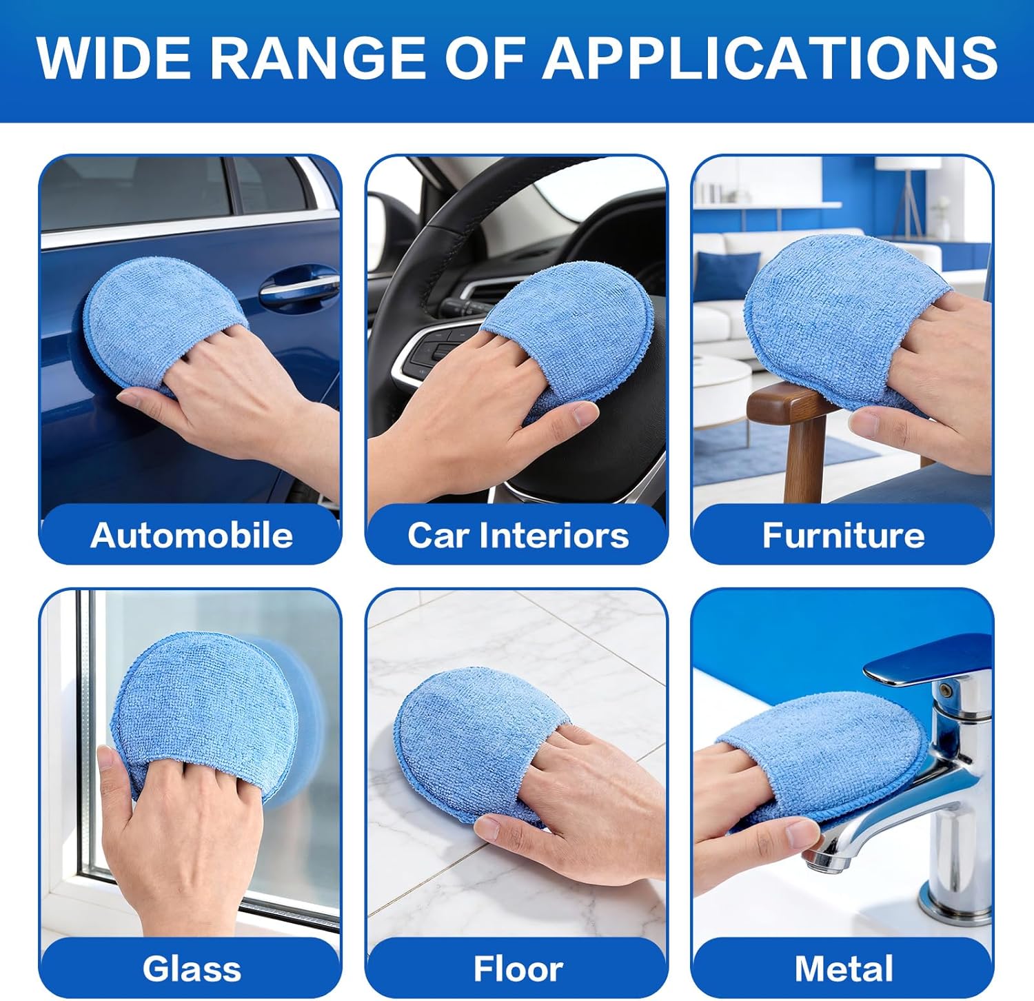 Auto Cleaning Sponge Brush Wax – Wax Applicator Pad recenzja i cena