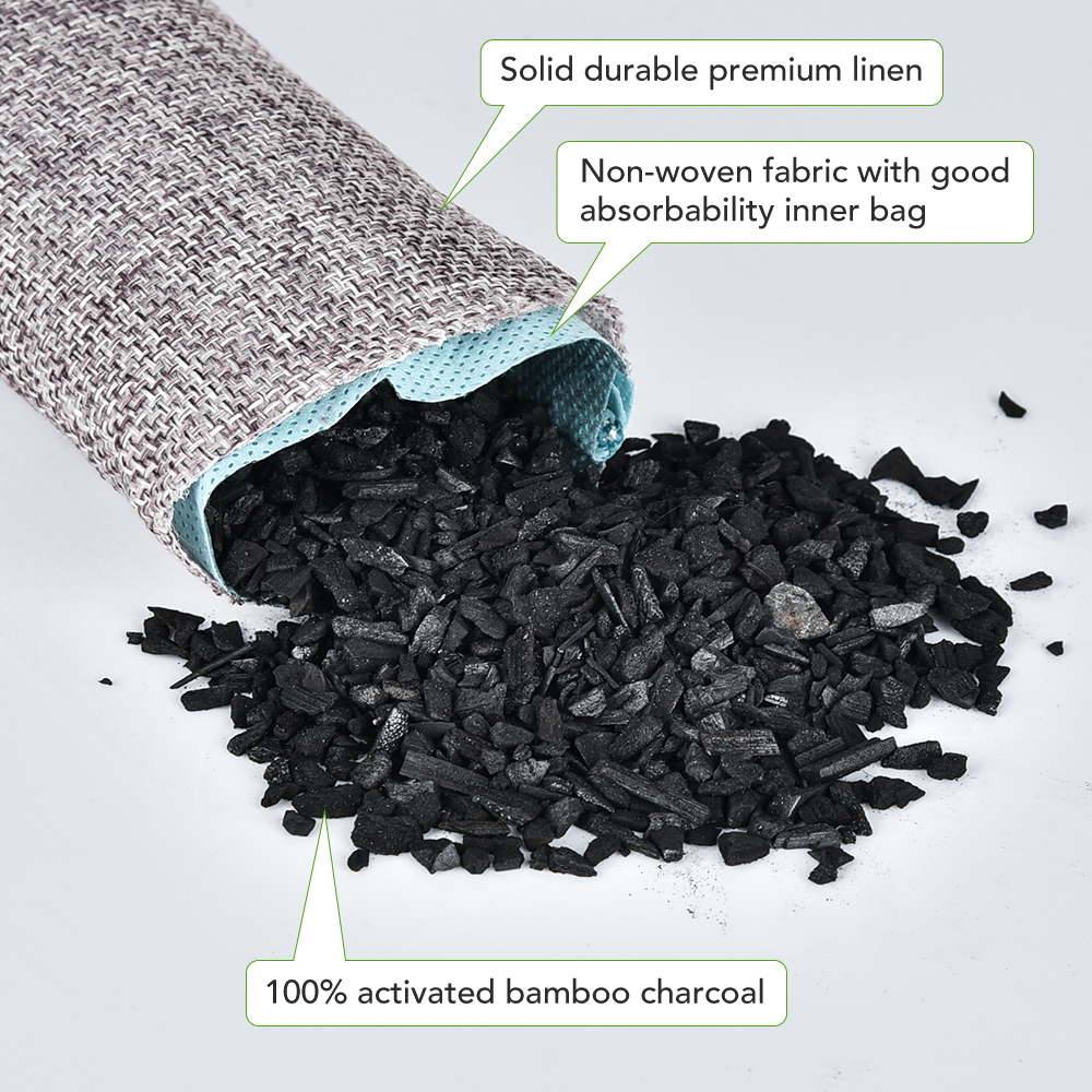 10pcs Natural Bamboo Charcoal  – Odor Eliminator Car recenzja i cena