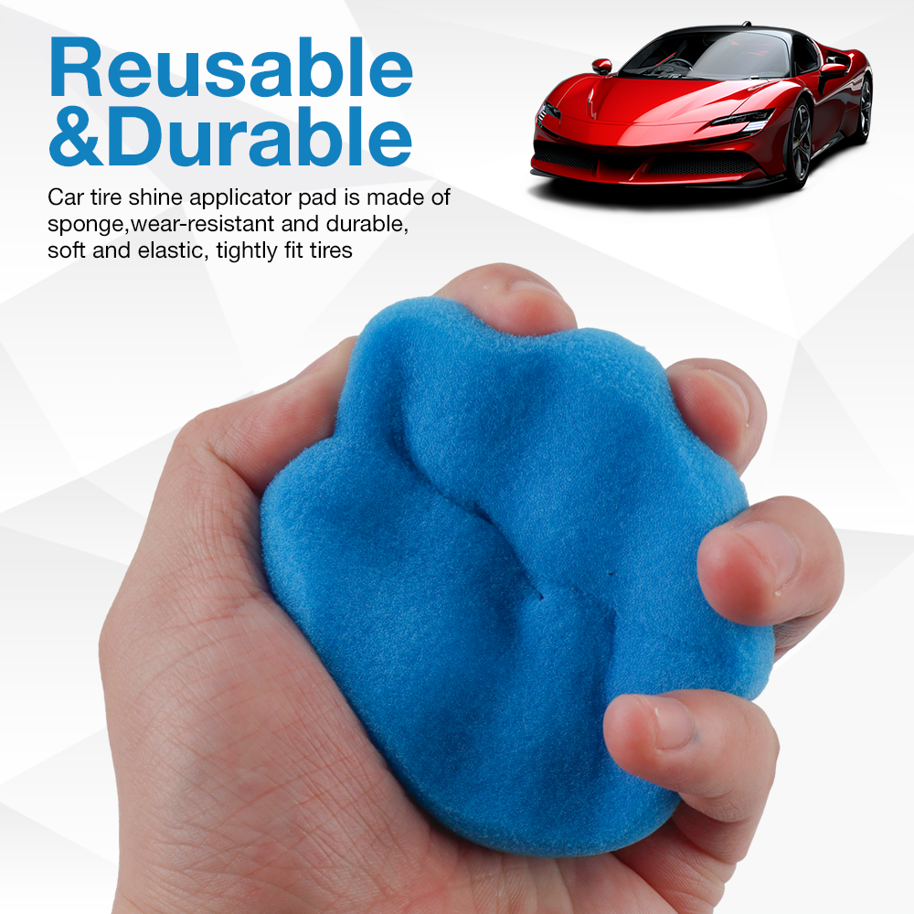 Tire Shine Applicator, Car Pol – Wax Applicator Pad recenzja i cena