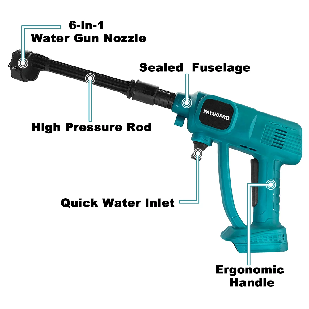 Cordless Car Washing Gun High  – Car Shampoo Ph recenzja i cena
