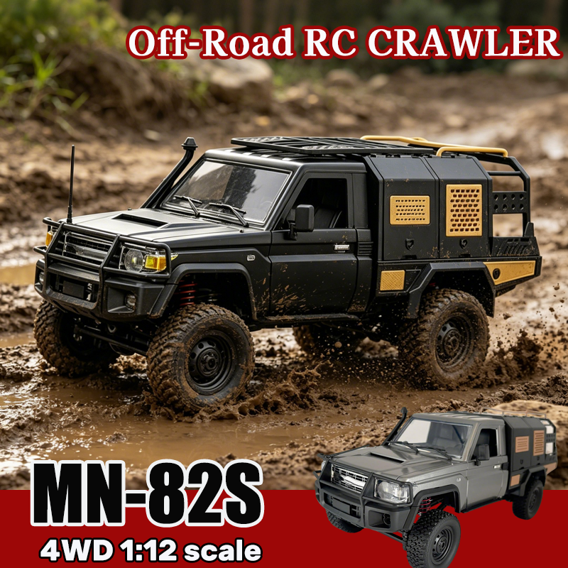 New MN82S MN82T RC Crawler 1/1 – Dirt Brush Interior recenzja i cena