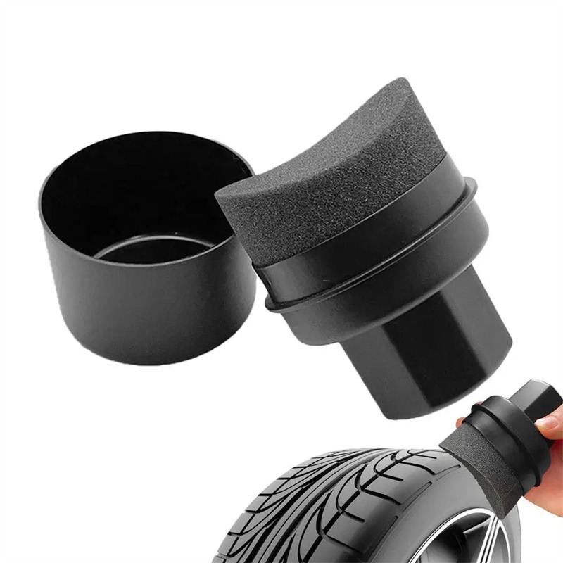 Car Tire Waxing Sponge Car Wax – Wax Applicator Pad recenzja i cena