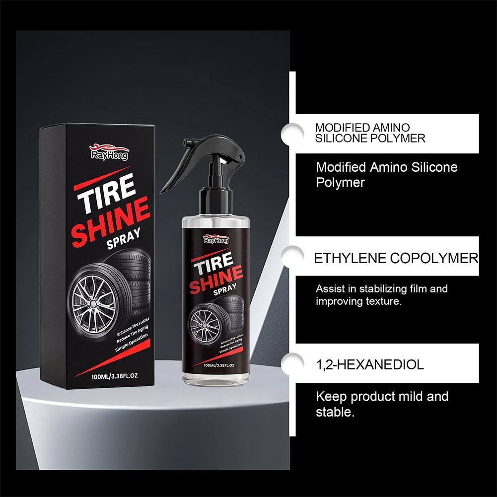 Tyre Gloss Tire Coating Spray  – Tire Shine Spray Sealant recenzja i cena