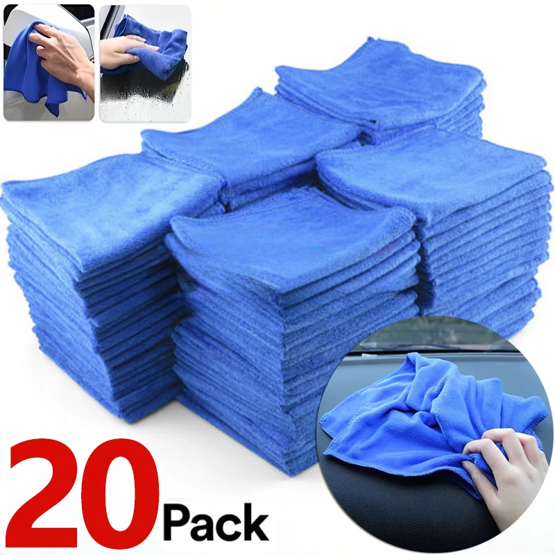 10/20Pcs Microfiber Towels Car – Microfiber Towel Detailing recenzja i cena