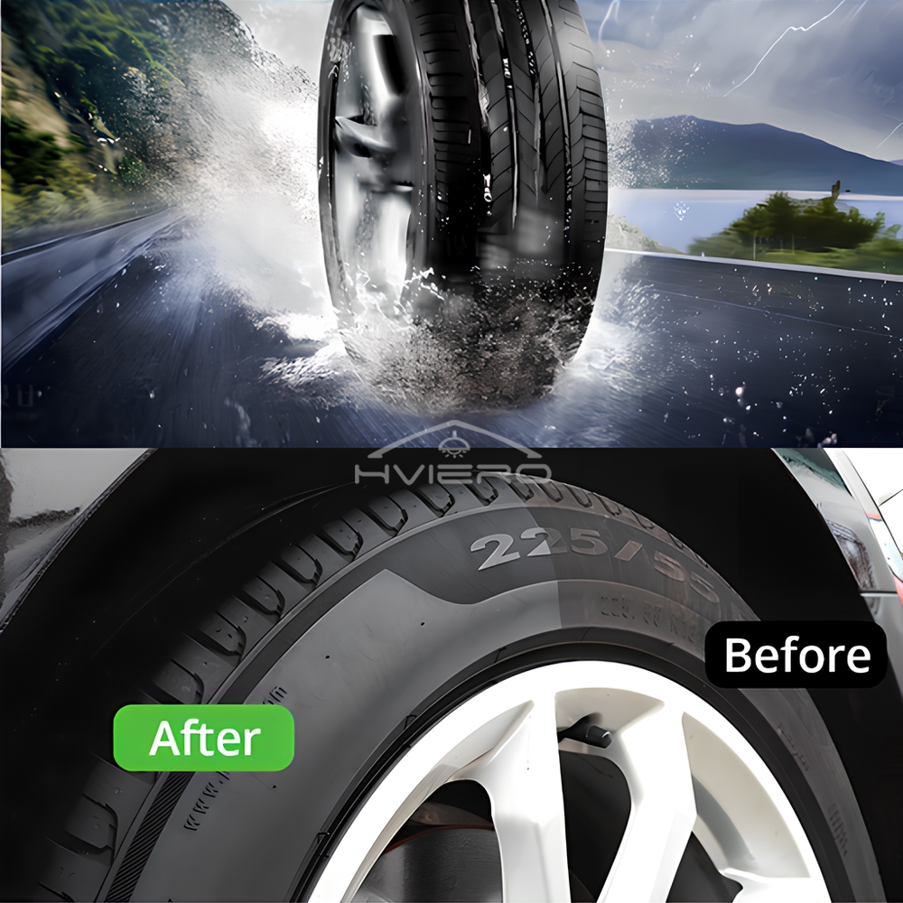 Tyre Gloss HVIERO S22 Tire Coa – Tire Shine Spray Sealant recenzja i cena