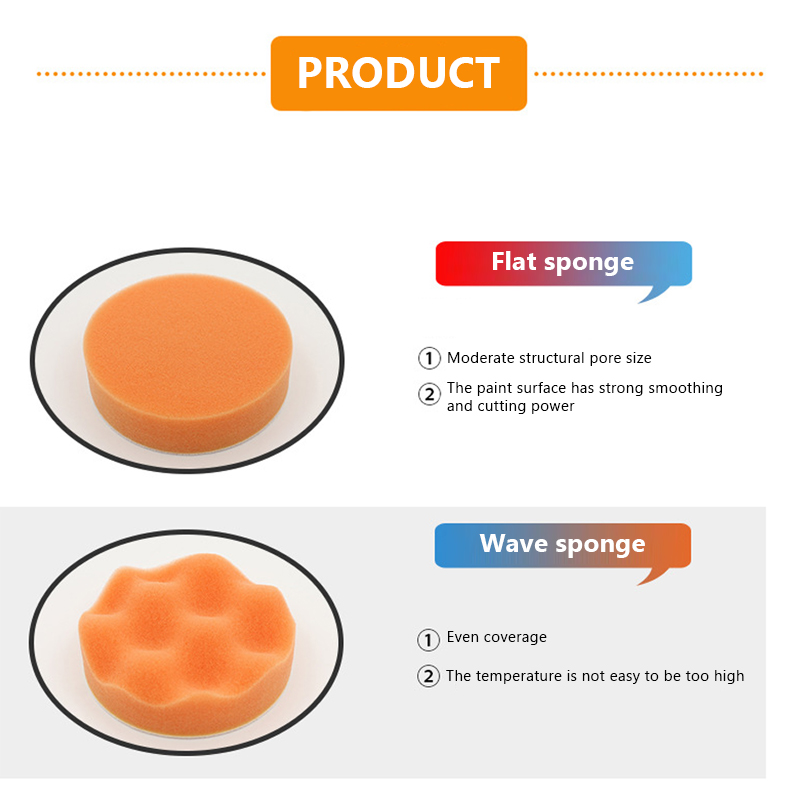 6pcs/set Car Polishing Sponge  – Polish Pad Set Buffer recenzja i cena