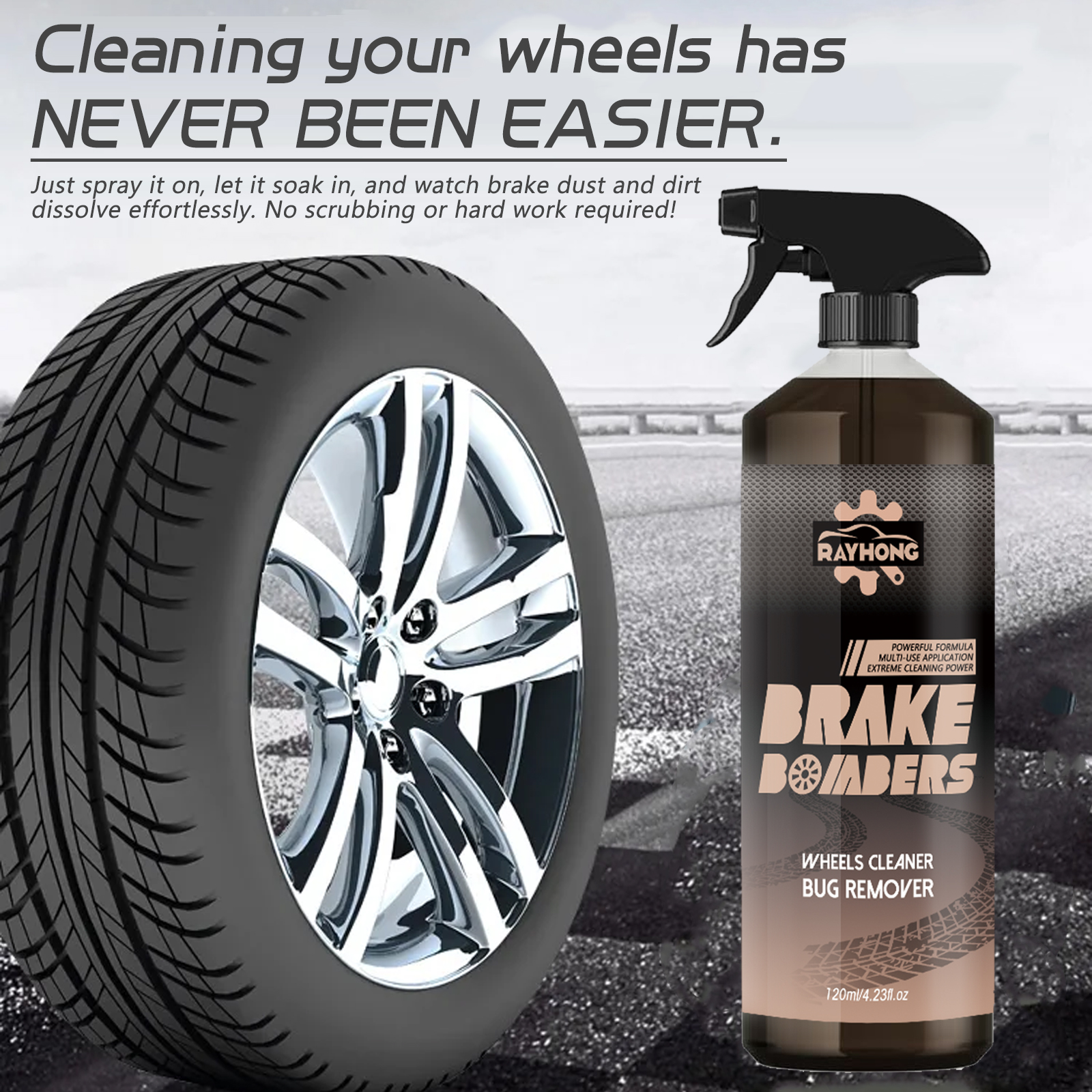 Car Wheel&Tire Cleaner - Brake – Wheel Cleaner Alloy recenzja i cena