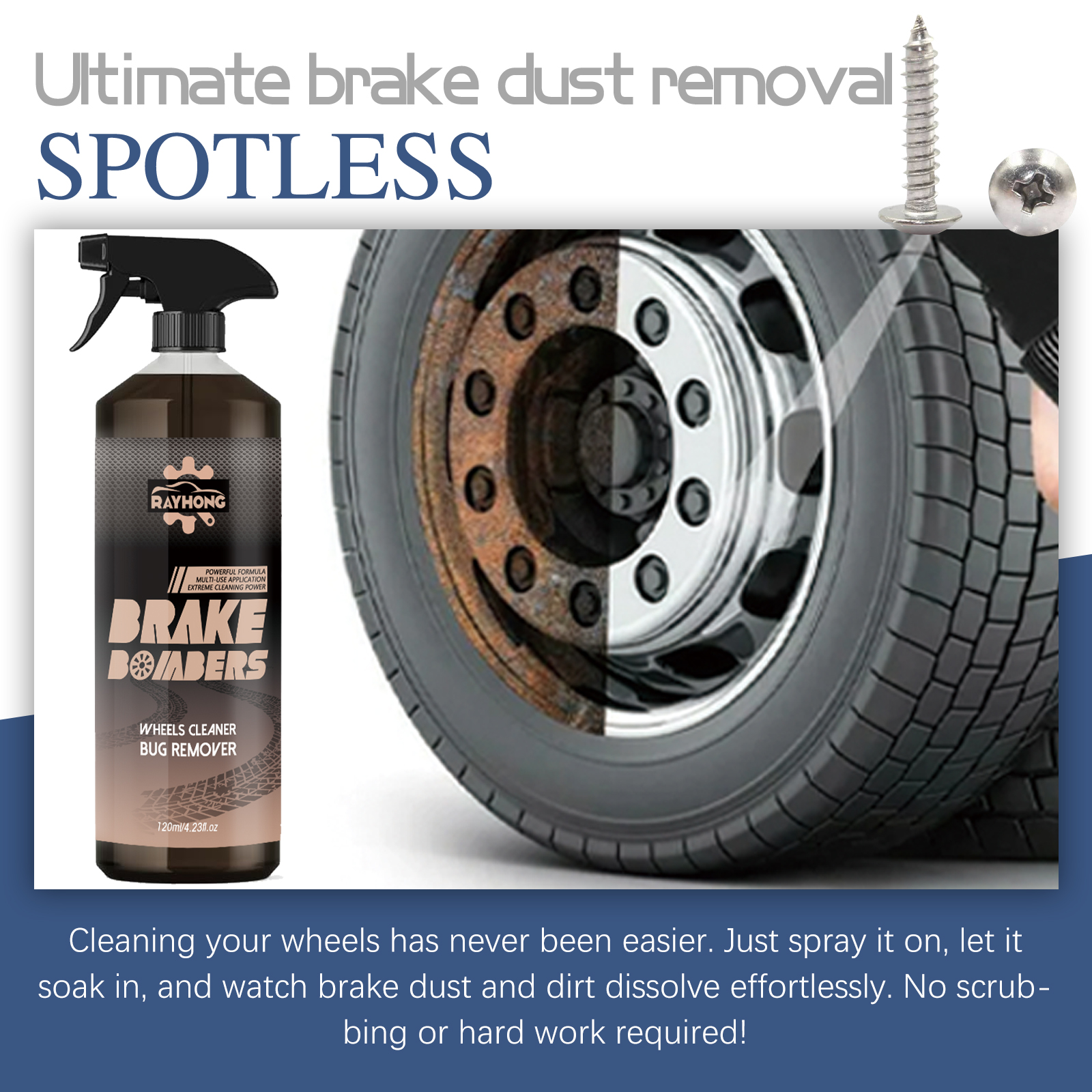 Car Wheel&Tire Cleaner - Brake – Wheel Cleaner Alloy recenzja i cena