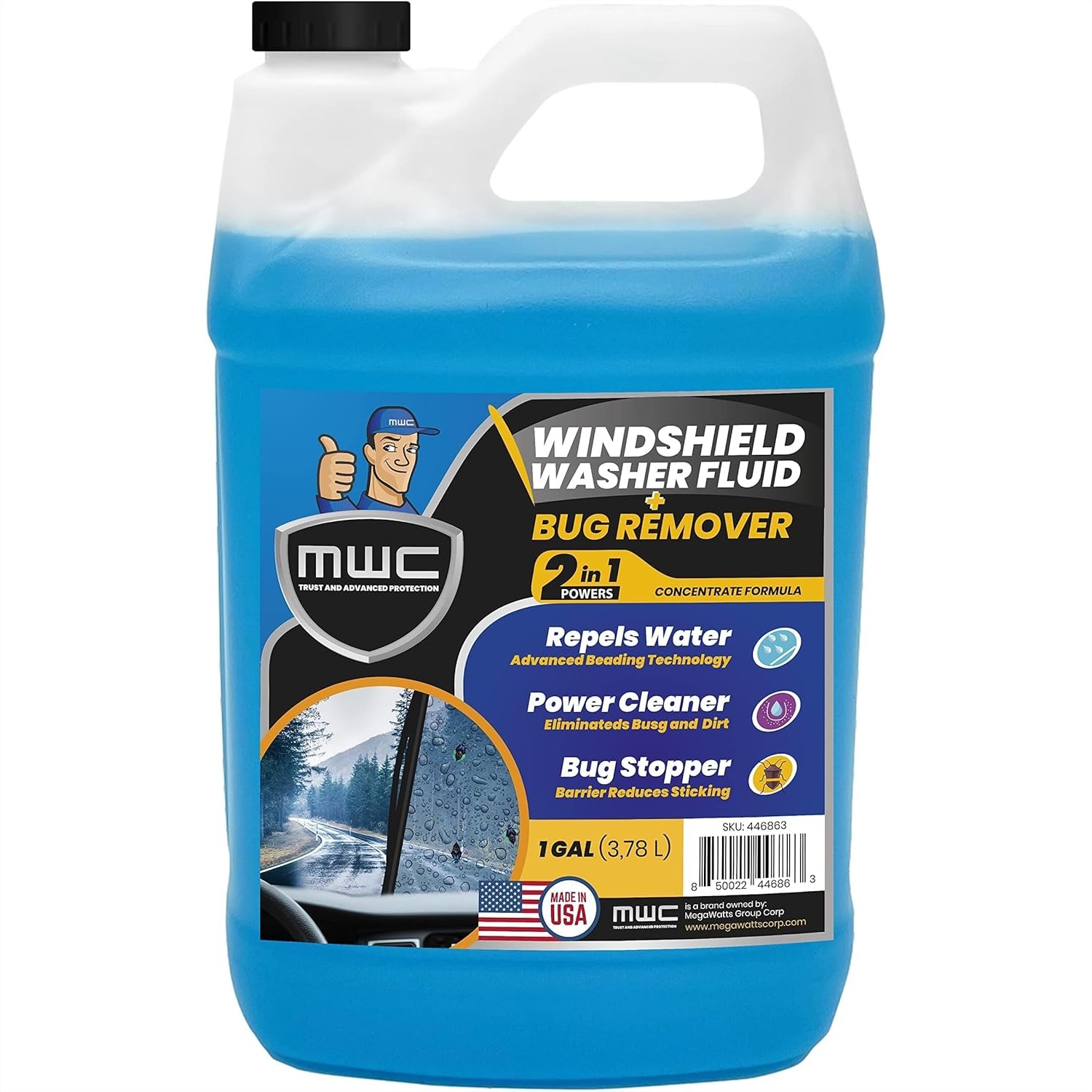 Windshield Washer Fluid, Ready – Glass Cleaner Streak recenzja i cena
