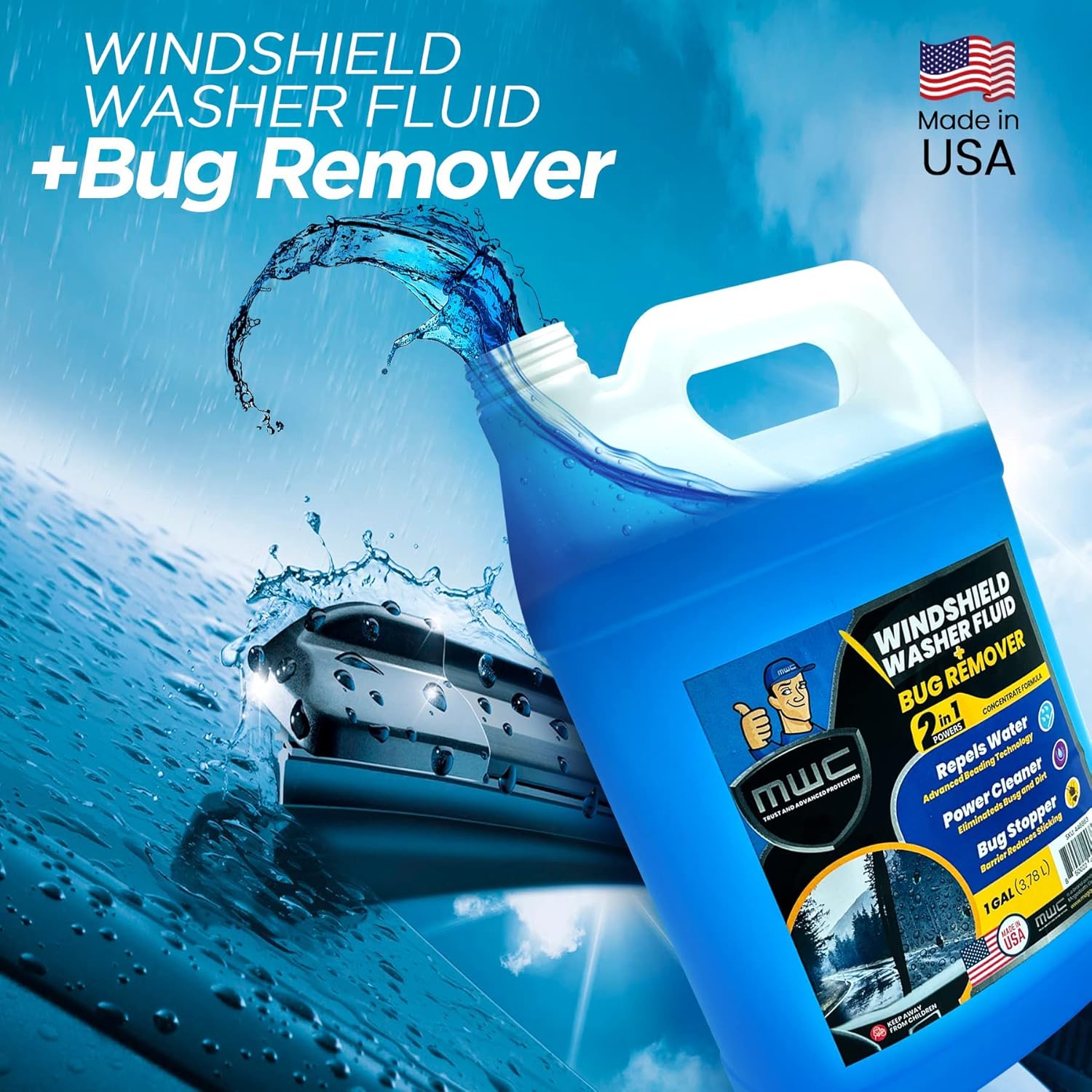 Windshield Washer Fluid, Ready – Glass Cleaner Streak recenzja i cena