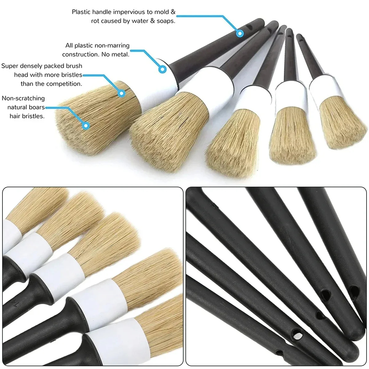 5PCS Cleaning Tools  Auto Car  – Dirt Brush Interior recenzja i cena