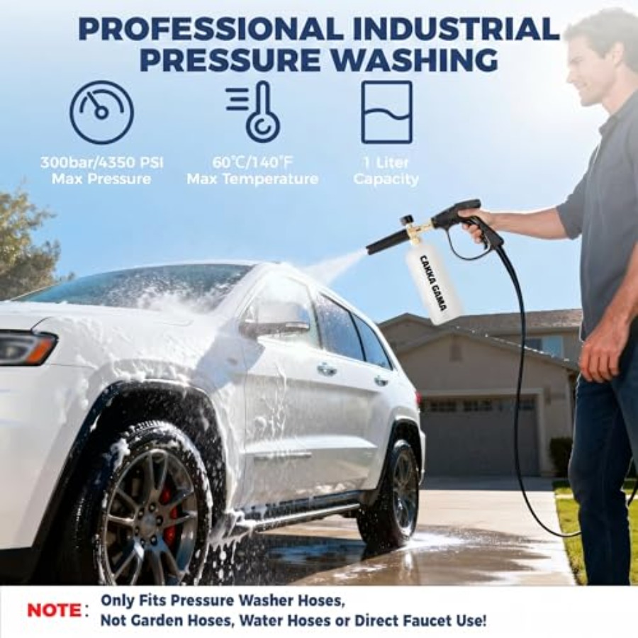 for Pressure Washer, Industria – Foam Cannon Car Wash recenzja i cena